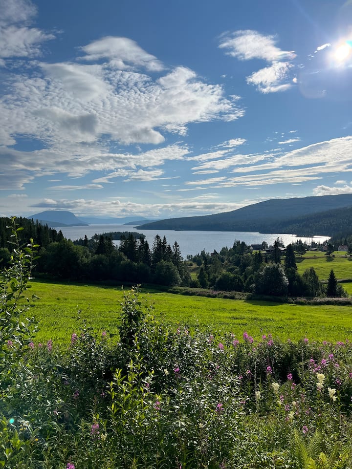 Fjällstugan i Skorovatn i Norge